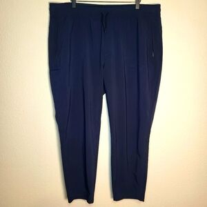 The North Face Zip Pocket Joggers in Navy Blue size XXL
